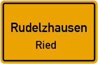 Straßenverzeichnis Rudelzhausen Ried