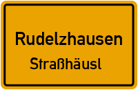 Straßenverzeichnis Rudelzhausen Straßhäusl