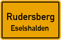 Langenbergweg in RudersbergEselshalden