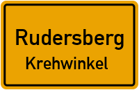 Riedweg in RudersbergKrehwinkel