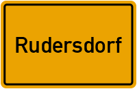 Rudersdorf in Thüringen