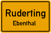 Dreisesselstraße in 94161 Ruderting (Ebenthal)