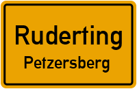Straßenverzeichnis Ruderting Petzersberg