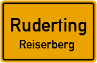 Straßenverzeichnis Ruderting Reiserberg