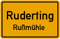 Straßenverzeichnis Ruderting Rußmühle