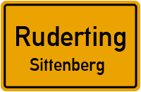 Straßenverzeichnis Ruderting Sittenberg