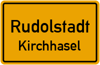 Catharinauer Straße in RudolstadtKirchhasel