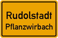 Ortsstr. in 07407 Rudolstadt (Pflanzwirbach)