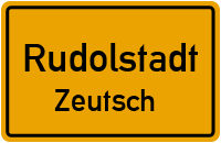 Erfurter Straße in RudolstadtZeutsch