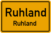 Lange Straße in RuhlandRuhland