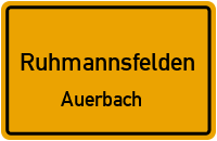 Bergweg in RuhmannsfeldenAuerbach