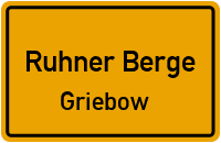 Griebow-Mühle in Ruhner BergeGriebow