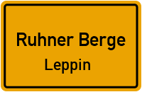 Zum Dachsberg in Ruhner BergeLeppin