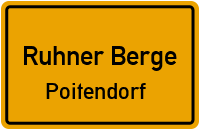 Lange Straße in Ruhner BergePoitendorf