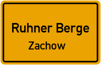 Siggelkower Weg in Ruhner BergeZachow