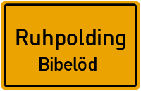 Straßenverzeichnis Ruhpolding Bibelöd