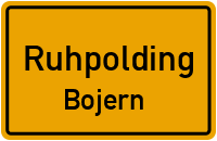 Straßenverzeichnis Ruhpolding Bojern