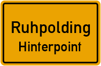 Straßenverzeichnis Ruhpolding Hinterpoint