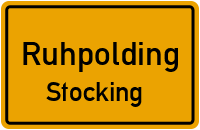 Straßenverzeichnis Ruhpolding Stocking