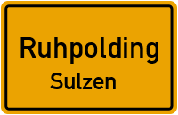 Straßenverzeichnis Ruhpolding Sulzen