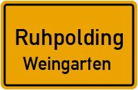 Weingarten in RuhpoldingWeingarten
