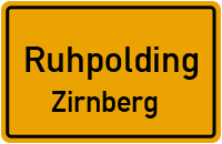 Straßenverzeichnis Ruhpolding Zirnberg