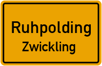 Straßenverzeichnis Ruhpolding Zwickling