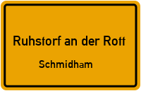 Straßen in Ruhstorf an der Rott Schmidham
