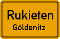 Schwaaner Straße in RukietenGöldenitz
