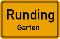 Straßenverzeichnis Runding Garten