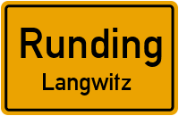 Bahnhofstraße in RundingLangwitz