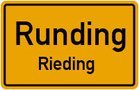 Waldweg in RundingRieding