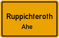 Aher Straße in RuppichterothAhe
