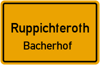Bacherhof in RuppichterothBacherhof