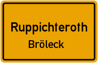 Jagdweg in RuppichterothBröleck