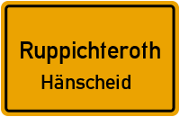 Schmelztalstraße in RuppichterothHänscheid
