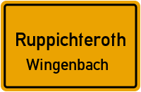 Wingenbach in RuppichterothWingenbach