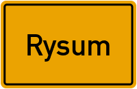 Rysum in Niedersachsen