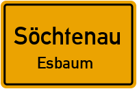 Straßenverzeichnis Söchtenau Esbaum