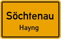 Straßenverzeichnis Söchtenau Hayng