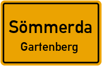 Tschaikowskiweg in 99610 Sömmerda (Gartenberg)