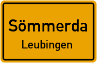 Stödtener Straße in SömmerdaLeubingen