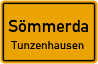 Hauptstraße in SömmerdaTunzenhausen