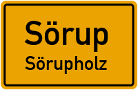 Lipsdammer Straße in SörupSörupholz