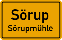 Straßenverzeichnis Sörup Sörupmühle