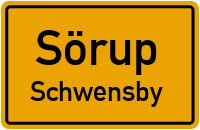 Straßenverzeichnis Sörup Schwensby