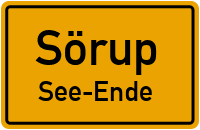 Straßenverzeichnis Sörup See-Ende