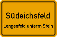 Privatweg in SüdeichsfeldLengenfeld unterm Stein
