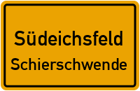 Dorfstraße in SüdeichsfeldSchierschwende