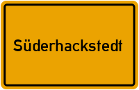 City Sign Süderhackstedt